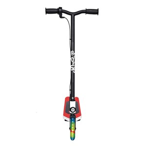 Kid-55 flash rouge – trottinette électrique enfant led, 10 km et légère