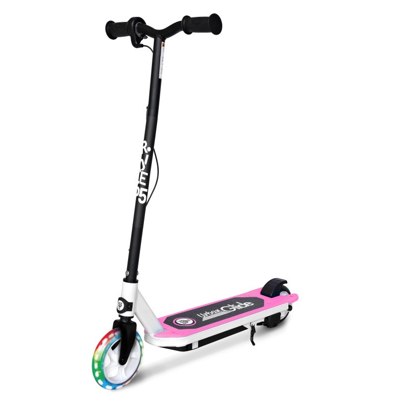 Kid-55 flash – trottinette électrique enfant led, 10 km / dès 6 ans