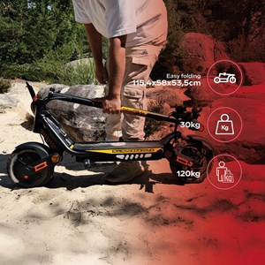Trottinette électrique adulte ar6 duo motor – 2600w - jusqu'a 80 km