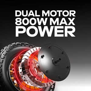 Trottinette électrique adulte ar6 duo motor – 2600w - jusqu'a 80 km
