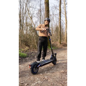 Urbanglide ecross one bleu, autonomie 50 km, avec double frein à disque et clign