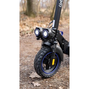 Urbanglide ecross one bleu, autonomie 50 km, avec double frein à disque et clign