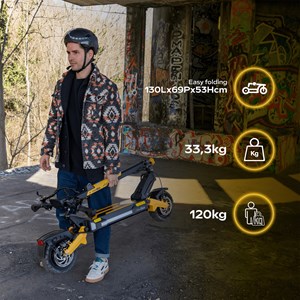Trottinette électrique adulte 1000gt duo motor – 2800w - jusqu'a 100 km