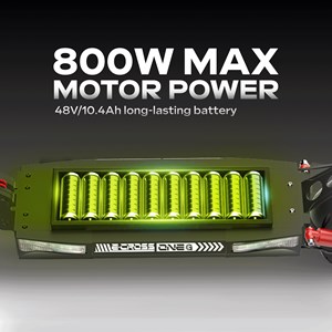 Trottinette électrique adulte ecross – 1300w - jusqu'a 60 km