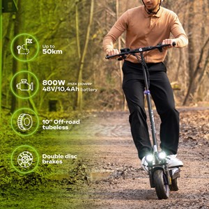 Trottinette électrique adulte ecross – 1300w - jusqu'a 60 km