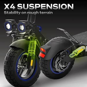 Trottinette électrique adulte ecross – 1300w - jusqu'a 60 km