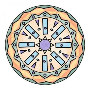 Mandala - midi - boho style