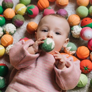 Set de 3 balles sensorielles - vegg