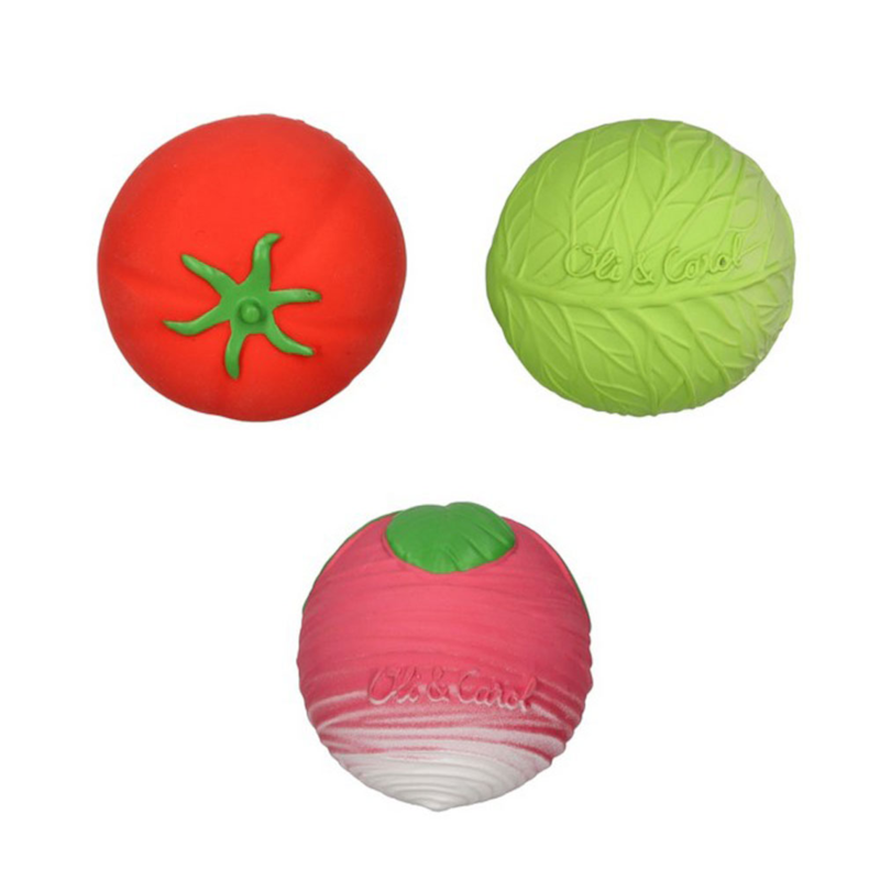 Set de 3 balles sensorielles - vegg (Oli and Carol) - Image 1