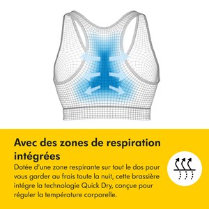 Brassière allaitement blanc - m