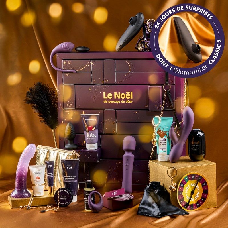 Calendrier de l'avent deluxe womanizer x passage du désir