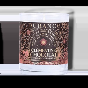 Bougie parfumée clémentine chocolat