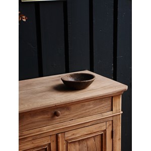 Anciennes coupes en bois indiennes chinées