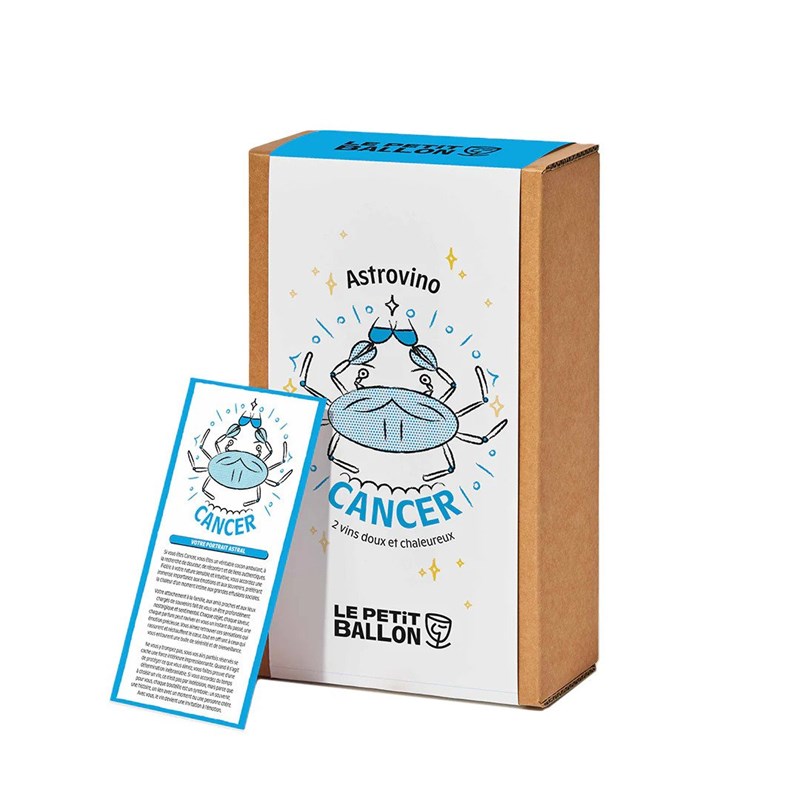 Coffret de vins astro - signe cancer