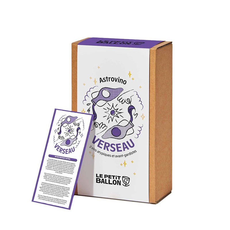 Coffret de vins astro - signe verseau