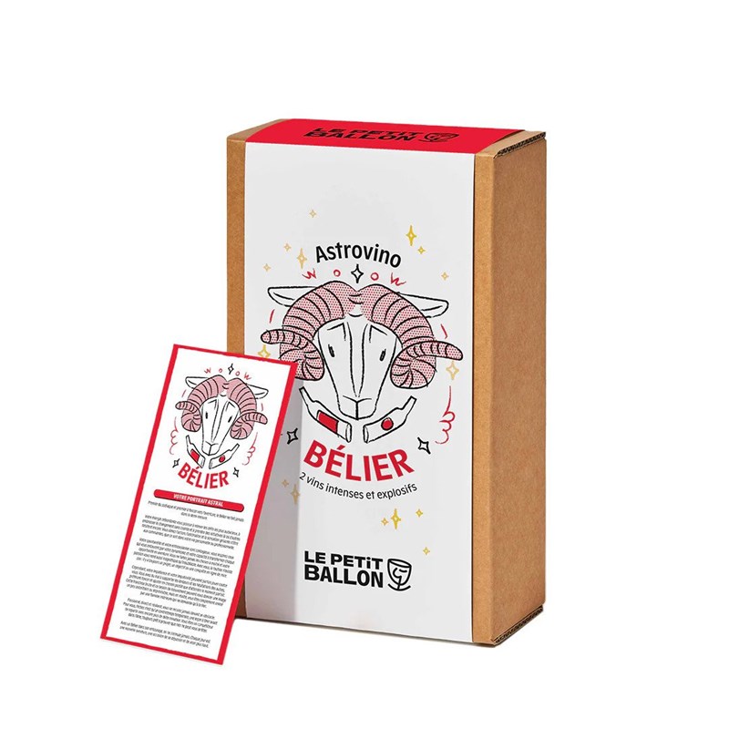 Coffret de vins astro - signe bélier