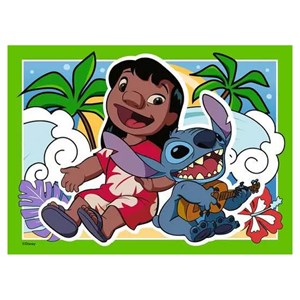 Stitch - speedy puzzle 4x 35 pieces