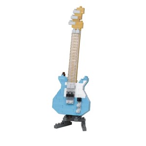 Nanoblock - guitare electrique pastel