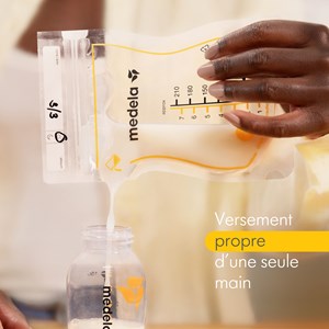 Easy pour - sachets de conservation lait