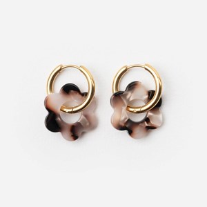 Baby fleurette - acier inoxydable doré Panthère