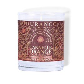 Bougie parfumée cannelle orange