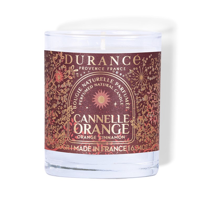 Bougie parfumée cannelle orange