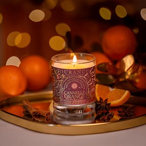 Bougie parfumée cannelle orange