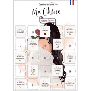 Calendrier sexy ma chérie 25 bons pour