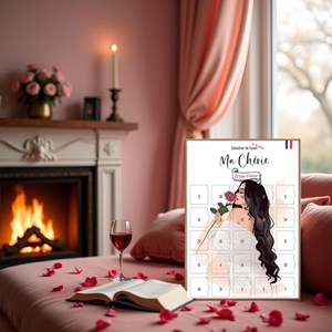 Calendrier sexy ma chérie 25 bons pour