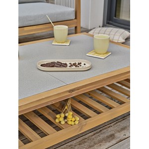 Salon bas de jardin funa - acacia