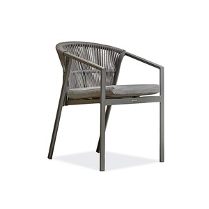 Fauteuil de jardin gambi - gris anthracite