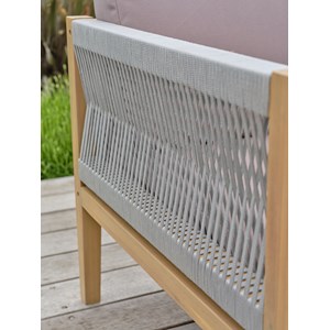 Salon de jardin d'angle jorda - acacia