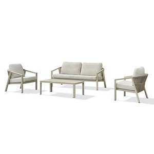 Salon bas de jardin kelia - grege