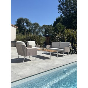 Salon de jardin bas orella - grege