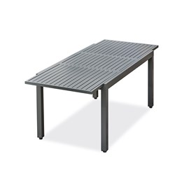 Table de jardin orsino en aluminium - gris anthracite