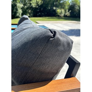 Salon de jardin bas tadeo - noir