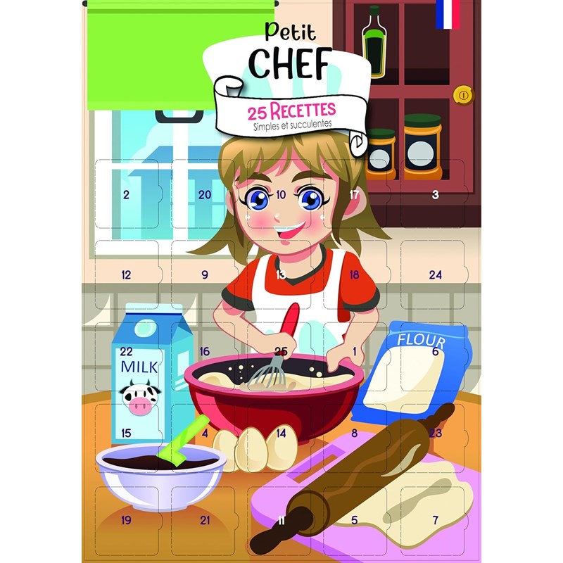 Calendrier petit chef 25 recettes