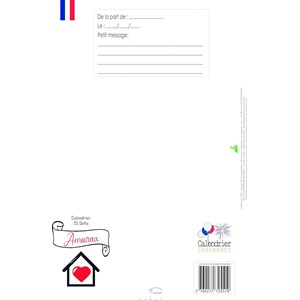 Calendrier couple 25 défis romantiques à partager toute l’année + crochet inclus