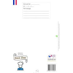 Calendrier petit chef 25 recettes