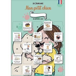 Calendrier mon petit chien et moi fille