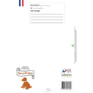 Calendrier mon petit chien et moi fille