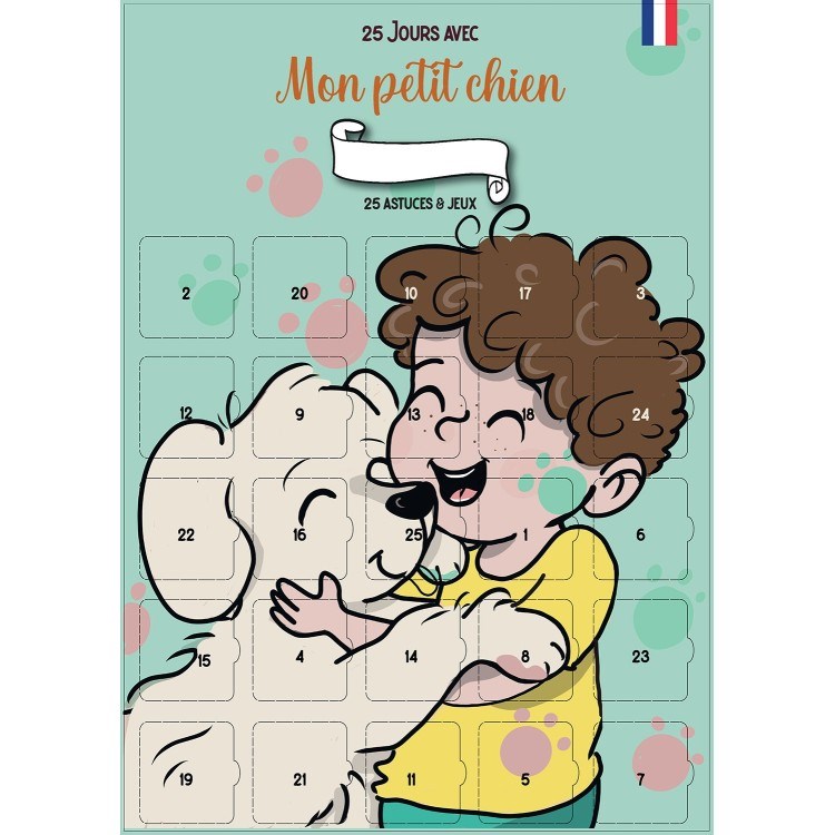 Calendrier mon petit chien et moi garçon