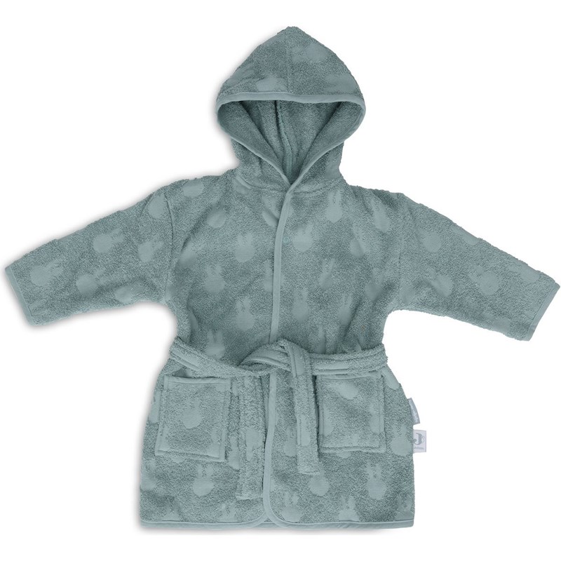 Peignoir miffy jacquard sea green (3-4 ans)