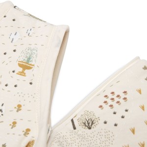 Gigoteuse chaude à manches amovibles