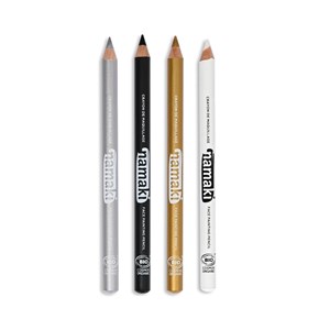 Kit 4 crayons de maquillage fins – or, a