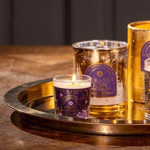 Petite bougie parfumée forêt mystérieuse