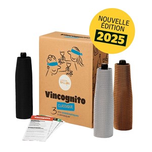 Vincognito classique - coffret dégustation vins à l'aveugle
