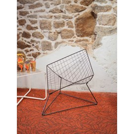 Jakob, le fauteuil en acier n°601