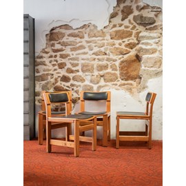 Alma, le lot de 4 chaises en bois n°802