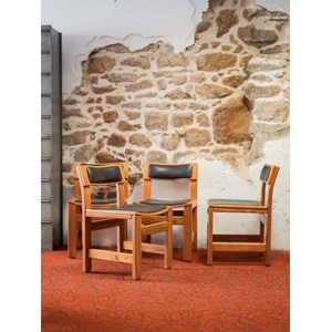 Alma, le lot de 4 chaises en bois n°802